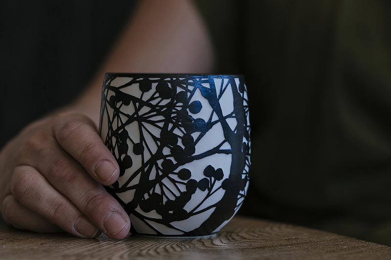 Etched Pottery
